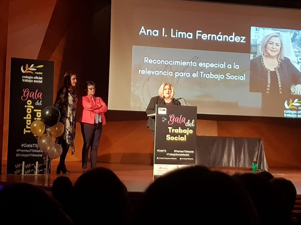 Reconocimiento Especial a la Relevancia para el Trabajo Social 2019, Ana Lima